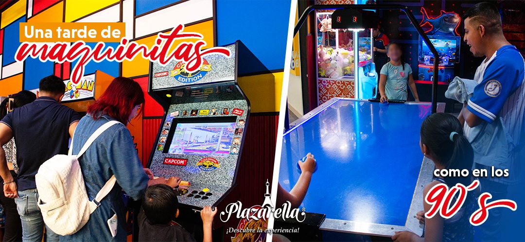 Una tarde de maquinitas como en los 90