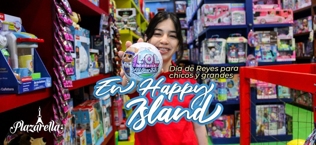 Día de Reyes para chicos y grandes en Happy Island